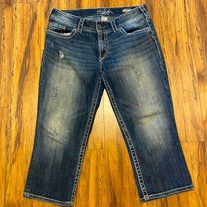 Silver Jeans Suki Surplus Capri